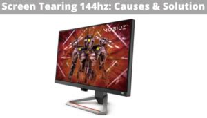 screen tearing test 144hz|144hz screen tearing reddit.